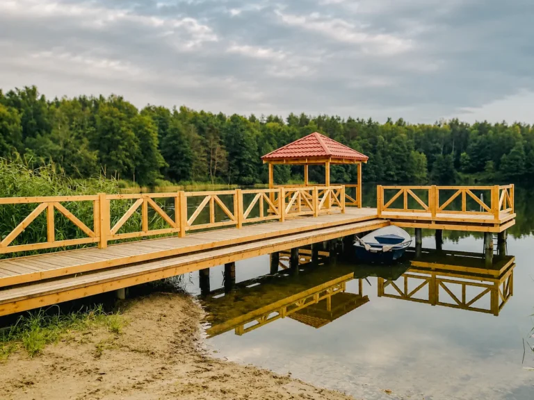 Pomost rekreacyjno-cumowniczy Dąbrówka