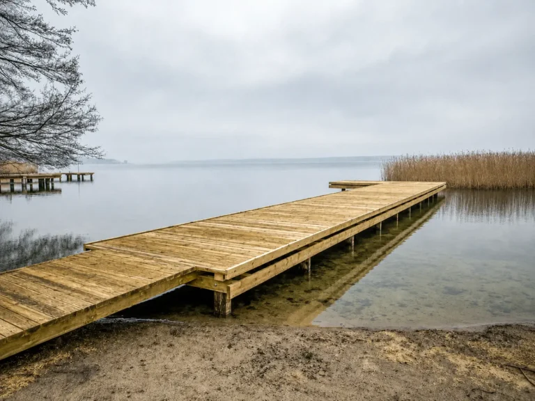 Pomost rekreacyjno - cumowniczy Tałty Stare Sady